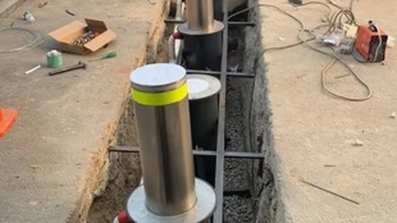البوابات والحواجز الأمنية