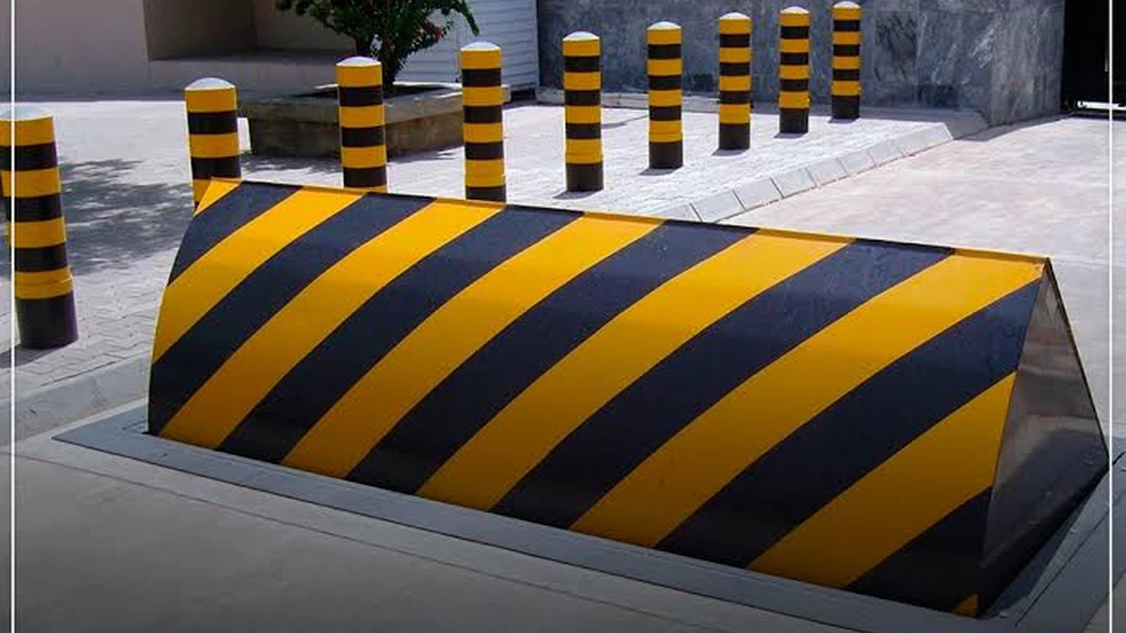 البوابات والحواجز الأمنية